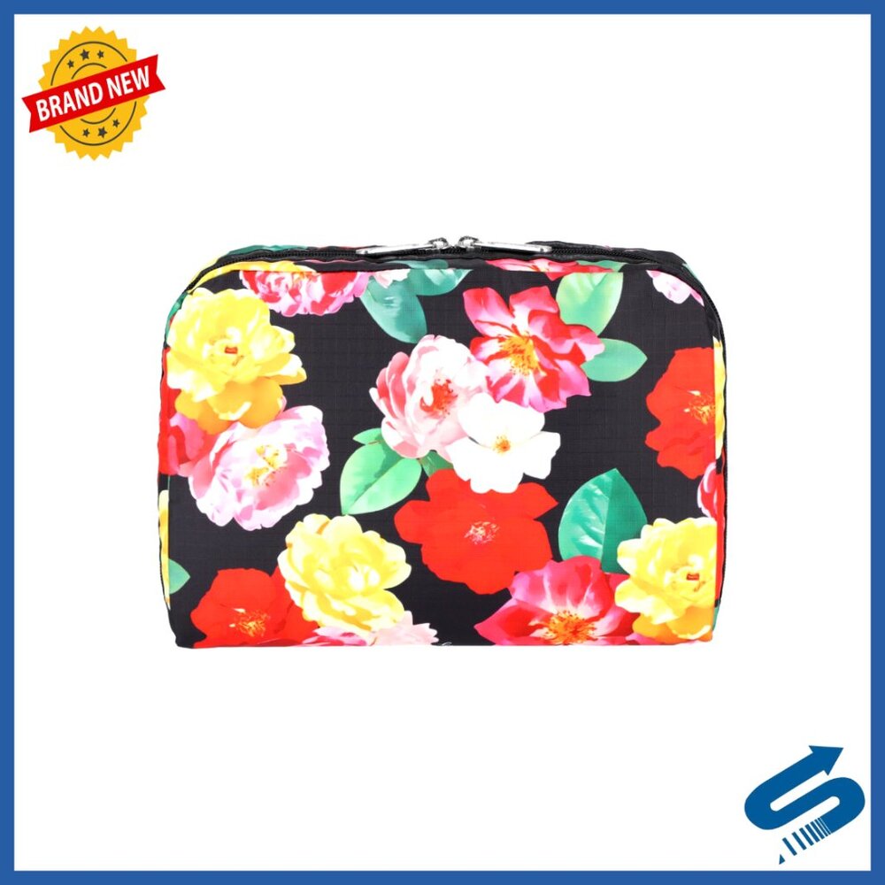 Extra Large Rectangular Cosmetic Bag Durable Trav… - image 1